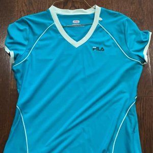 Fila Turquoise Top